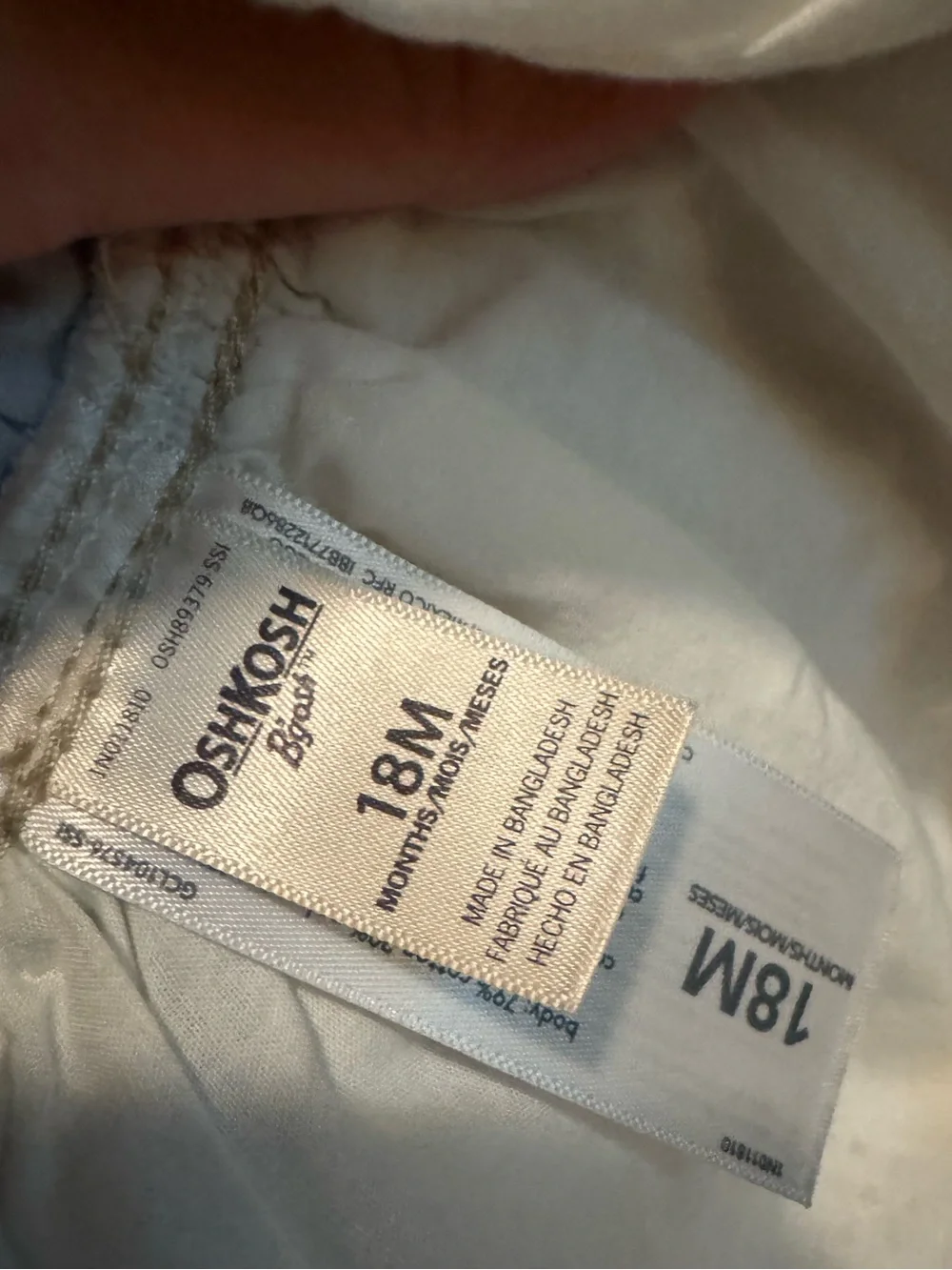 Oshkosh Toddler Overall Dress
